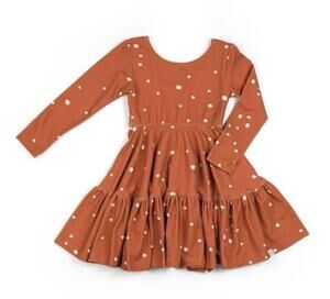 Omi Jo Well Dressed Wolf Empire Fawn Orange Dress Size 10 NEW NWT